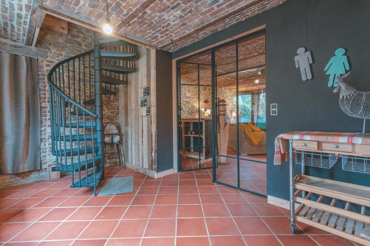 Le Repos Du Nomade B&B 7 Personnes Manhay Ngoại thất bức ảnh